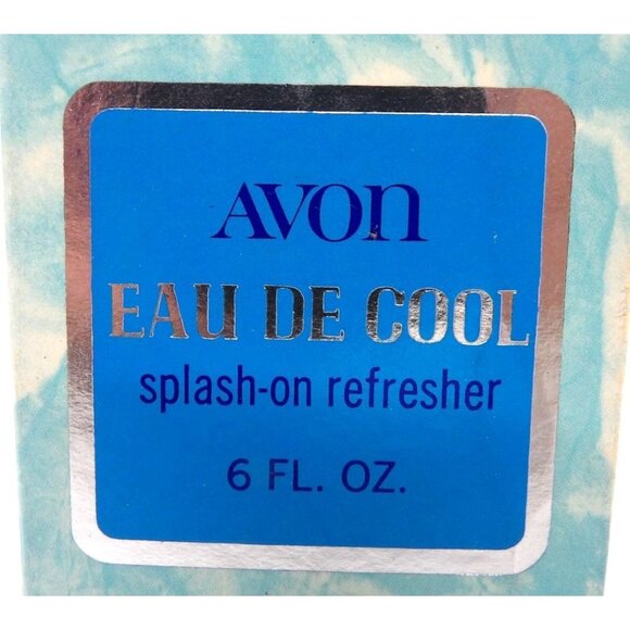 Avon Vintage Eau de Cool Splash-On Refresher 6 fl. oz. NOS - Picture 3 of 3